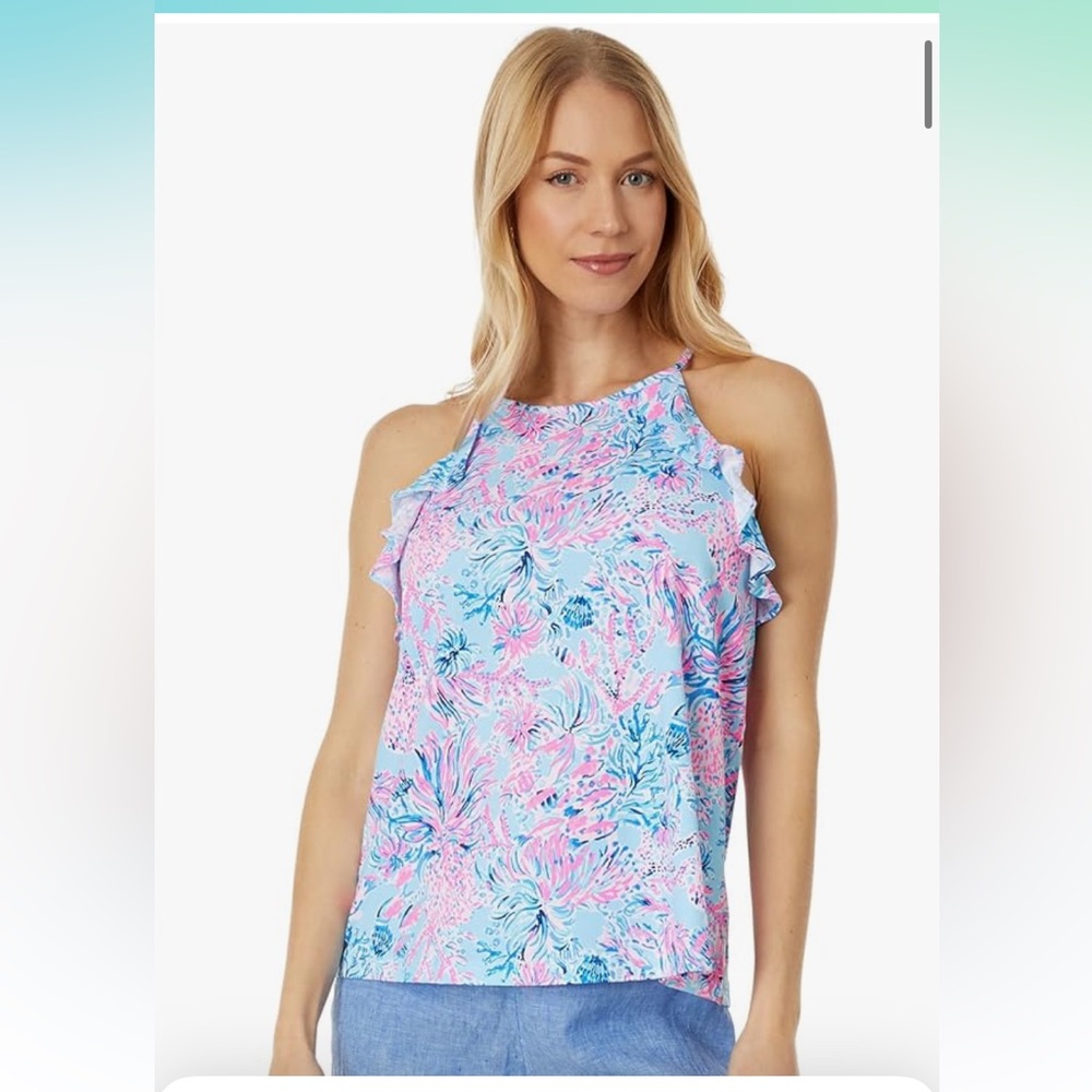 Lilly Pulitzer Billie Halter Tank Top
